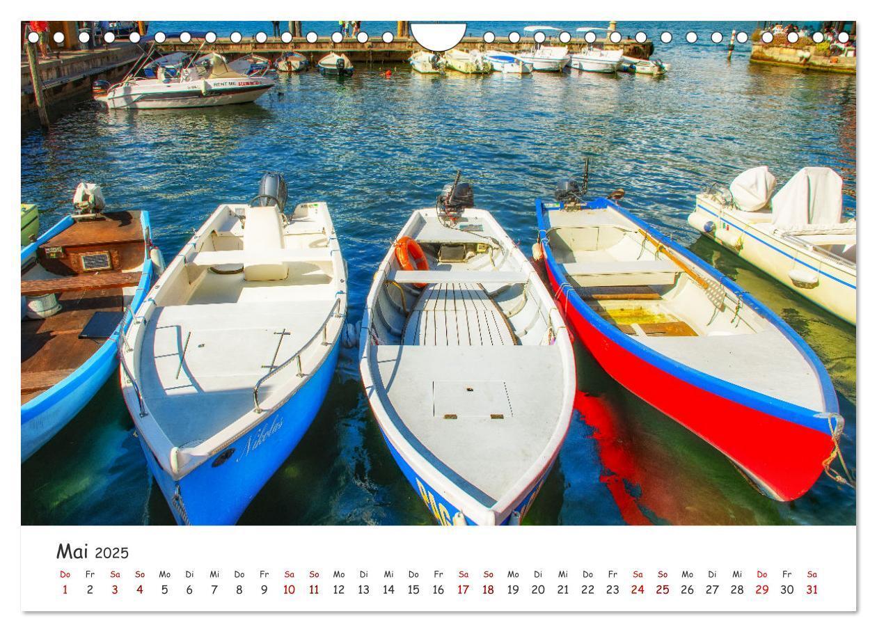 Bild: 9783435012220 | Malcesine am Gardasee (Wandkalender 2025 DIN A4 quer), CALVENDO...