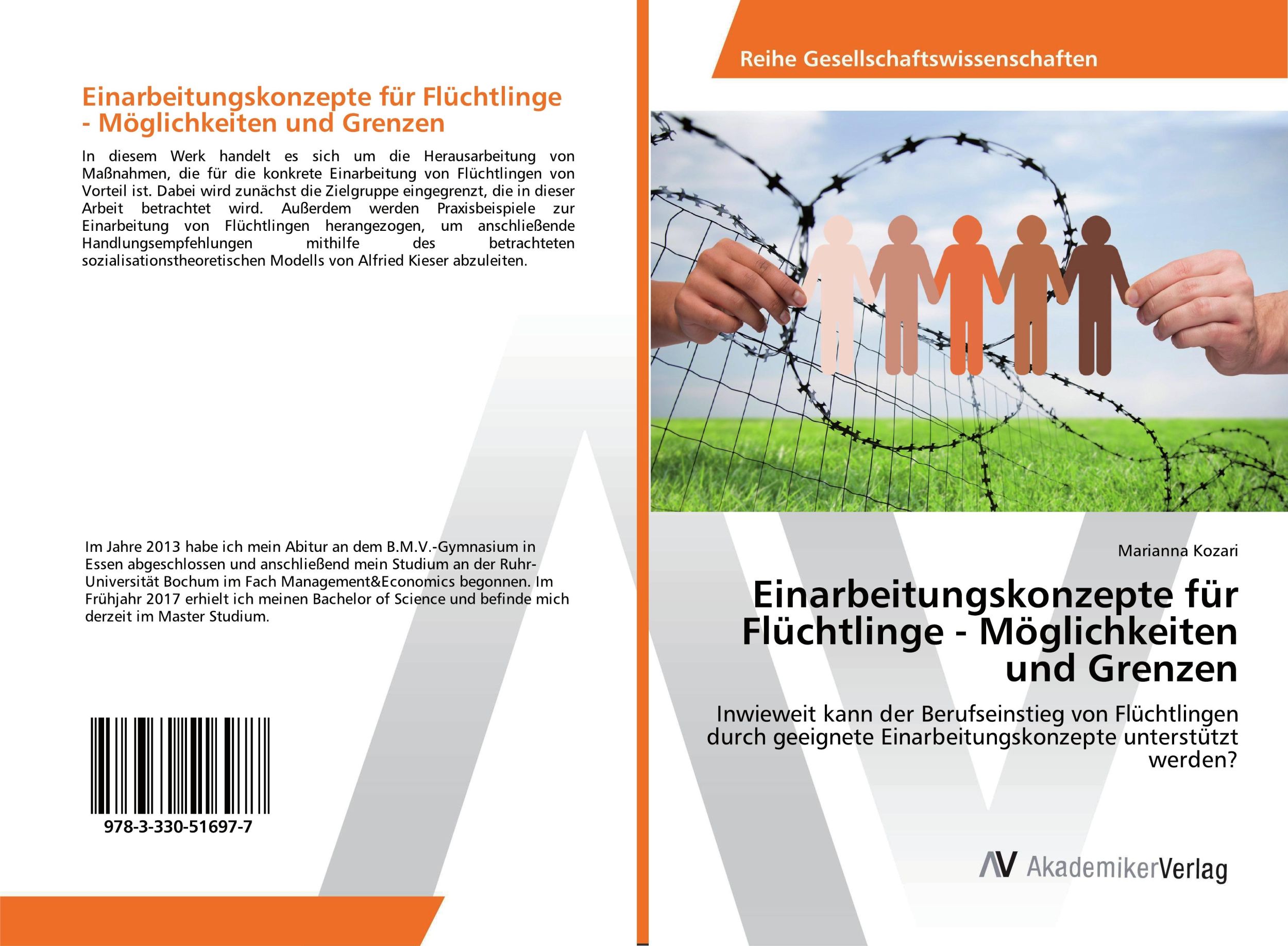 Cover: 9783330516977 | Einarbeitungskonzepte für Flüchtlinge - Möglichkeiten und Grenzen