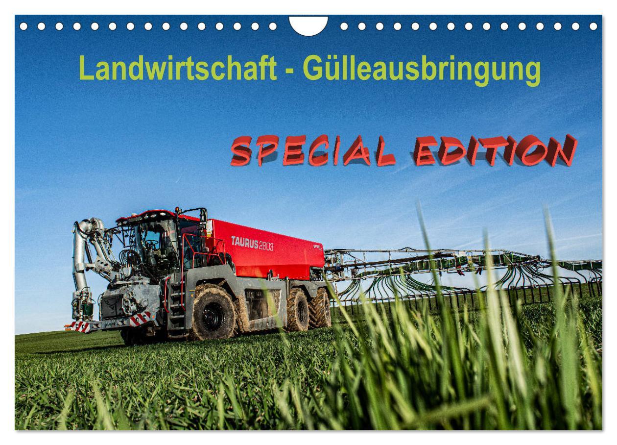 Cover: 9783435215652 | Landwirtschaft - Gülleausbringung (Wandkalender 2025 DIN A4 quer),...