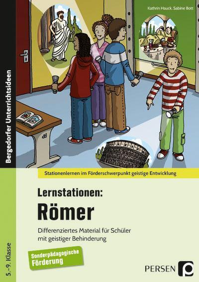 Cover: 9783403202318 | Lernstationen: Römer | Kathrin Hauck (u. a.) | Taschenbuch | 112 S.