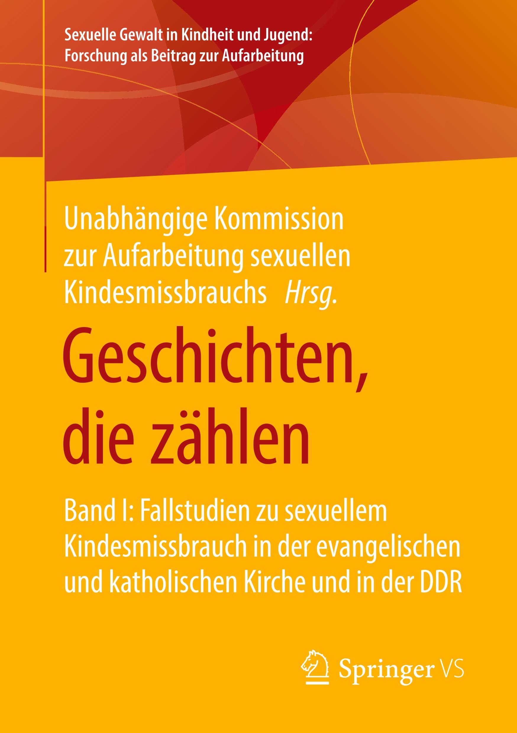 Cover: 9783658277963 | Geschichten, die zählen | Kindesmissbrauchs | Taschenbuch | Paperback