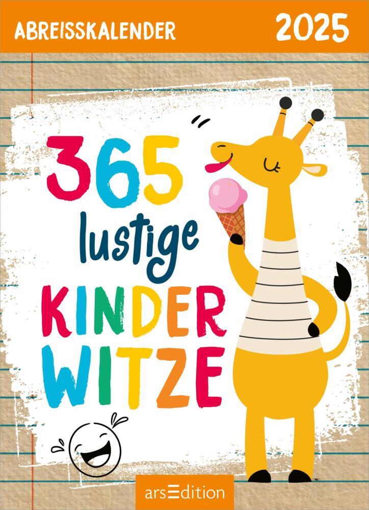 Bild: 4014489133612 | Abreißkalender 365 lustige Kinderwitze 2025 | Kalender | 640 S. | 2025