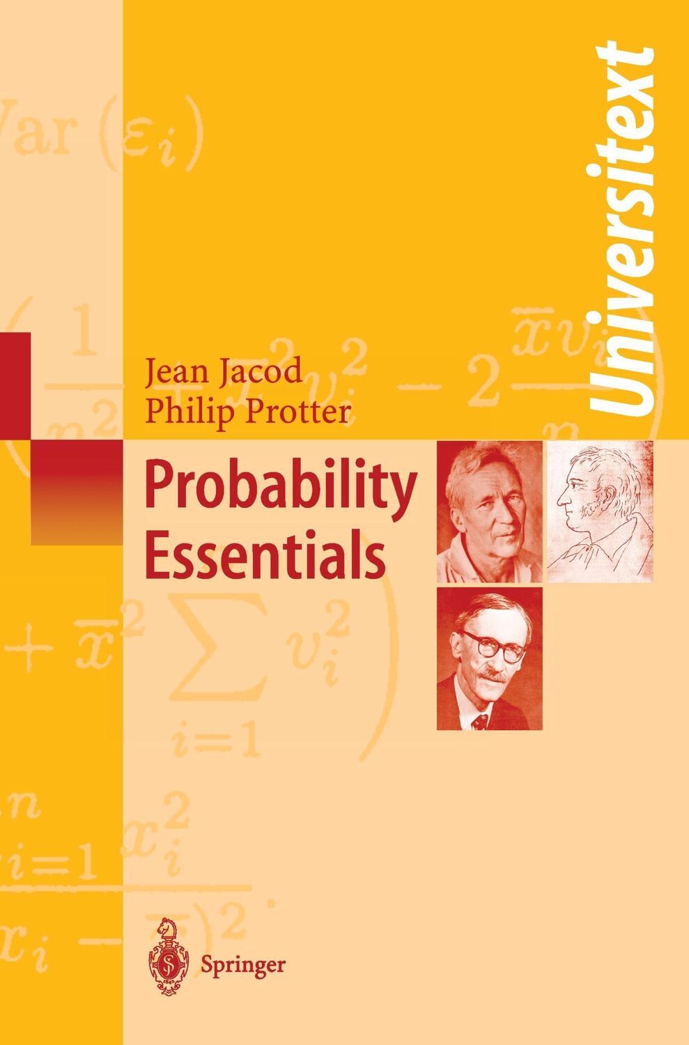 Cover: 9783540438717 | Probability Essentials | Philip Protter (u. a.) | Taschenbuch | x