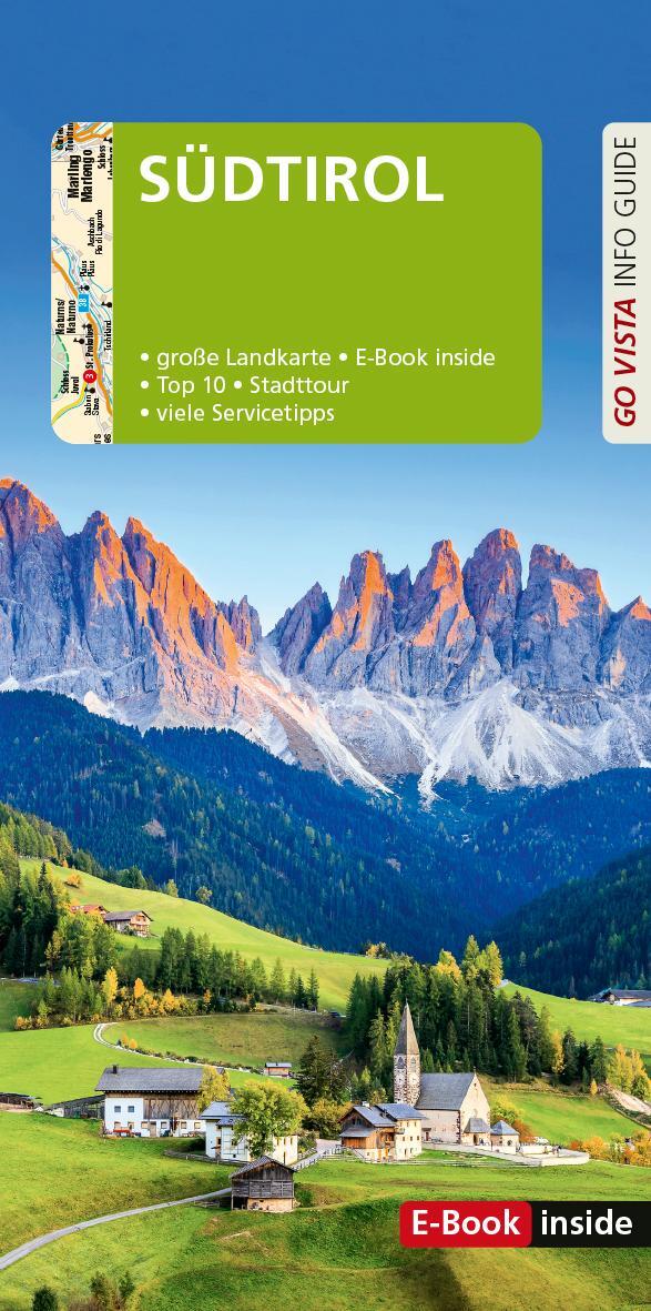 Cover: 9783961417452 | GO VISTA: Reiseführer Südtirol | Mit Faltkarte und E-Book inside