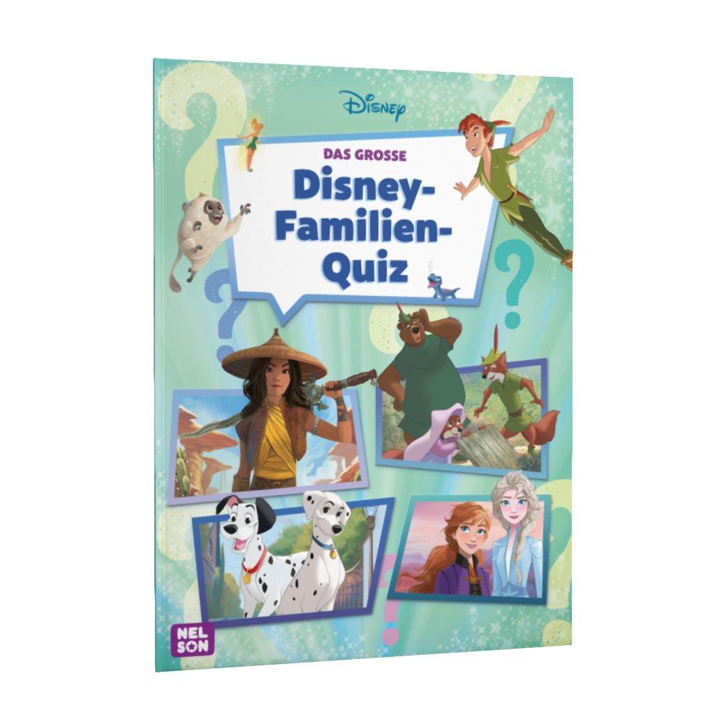 Bild: 9783845121536 | Disney Kreative Beschäftigung: Das große Disney-Familien-Quiz | Buch