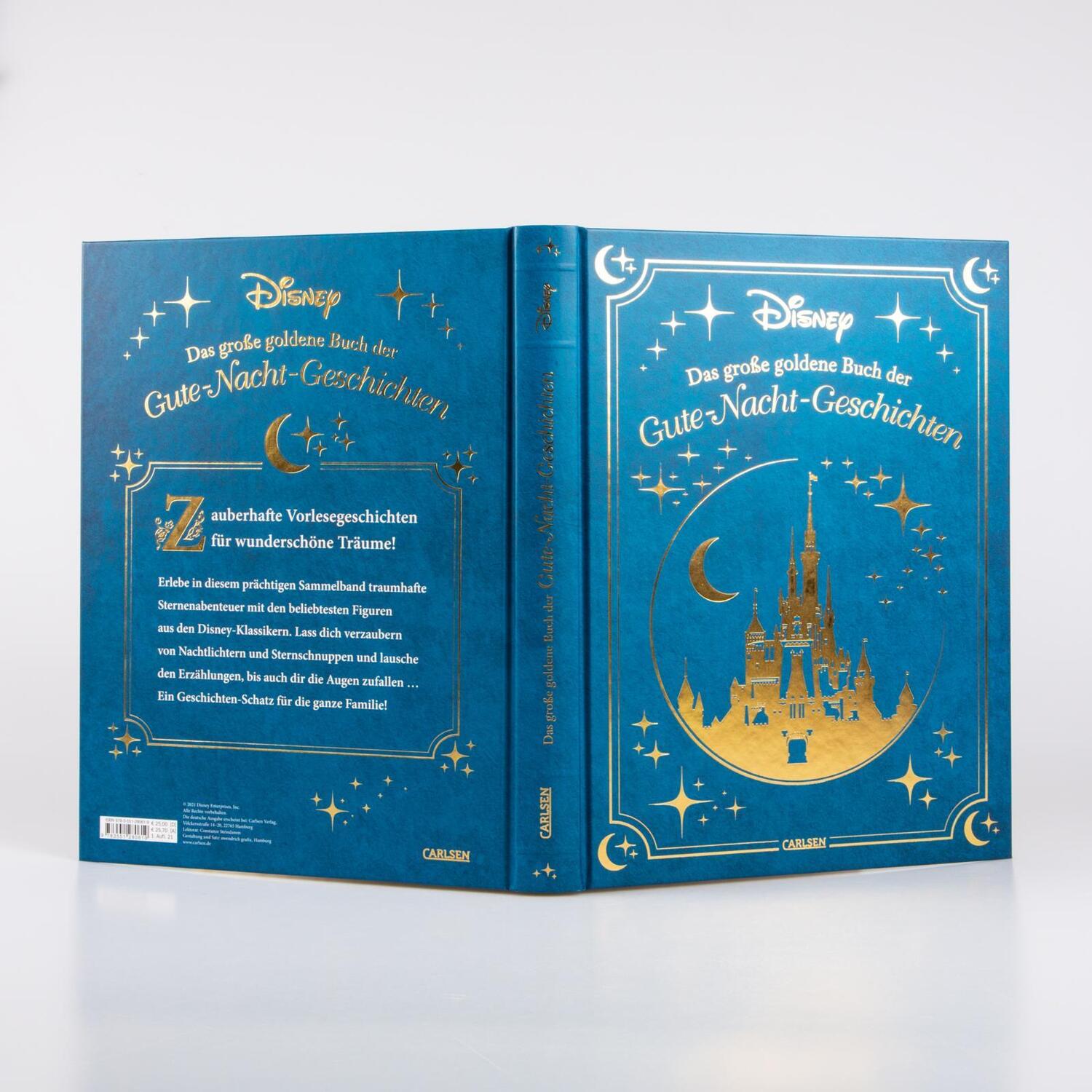 Bild: 9783551280619 | Disney: Das große goldene Buch der Gute-Nacht-Geschichten | Disney