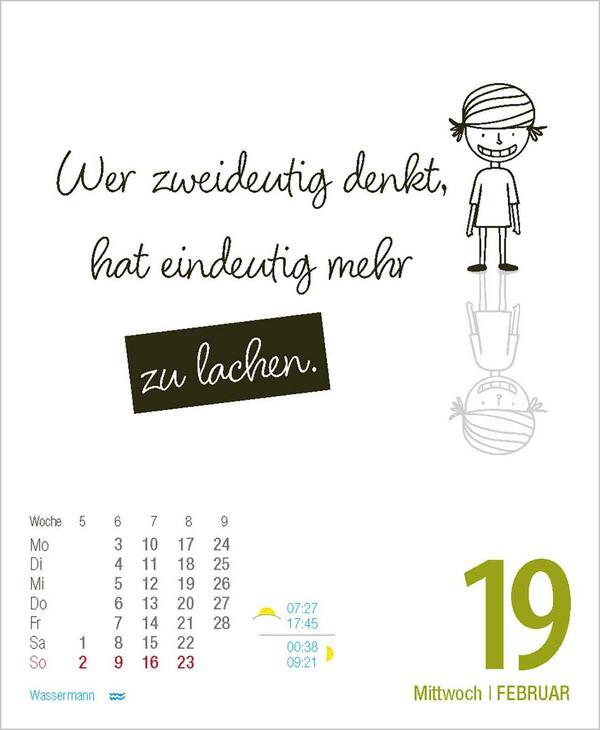 Bild: 9783731877455 | Visual Words 2025 | TypoArt Tages-Abreisskalender | Verlag Korsch