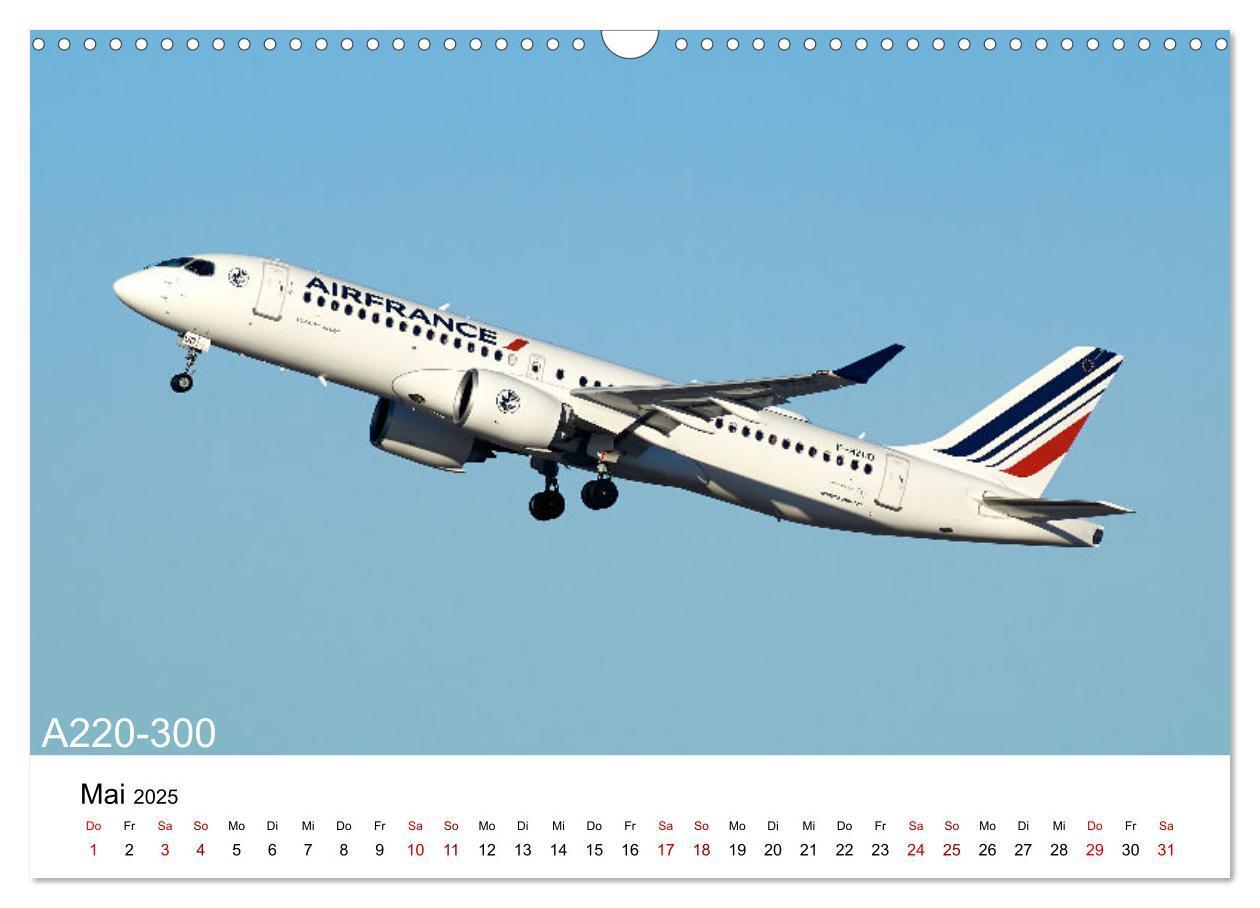 Bild: 9783383969768 | Flugzeuge von Airbus (Wandkalender 2025 DIN A3 quer), CALVENDO...