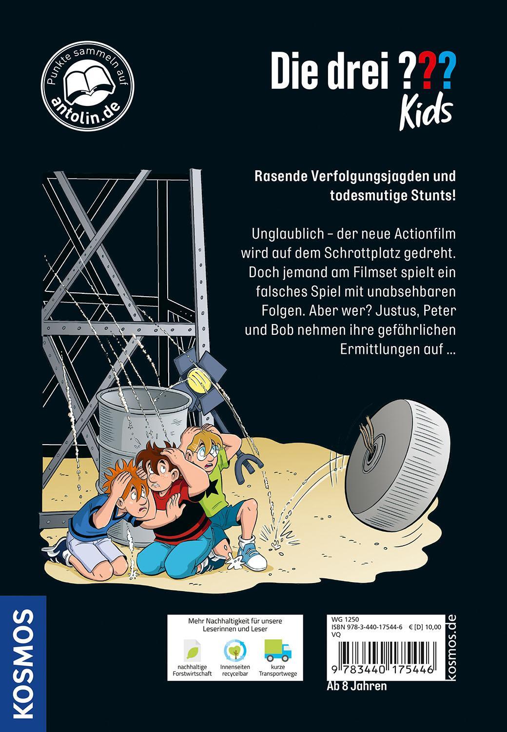 Bild: 9783440175446 | Die drei ??? Kids, 4, Chaos vor der Kamera (drei Fragezeichen) | Buch