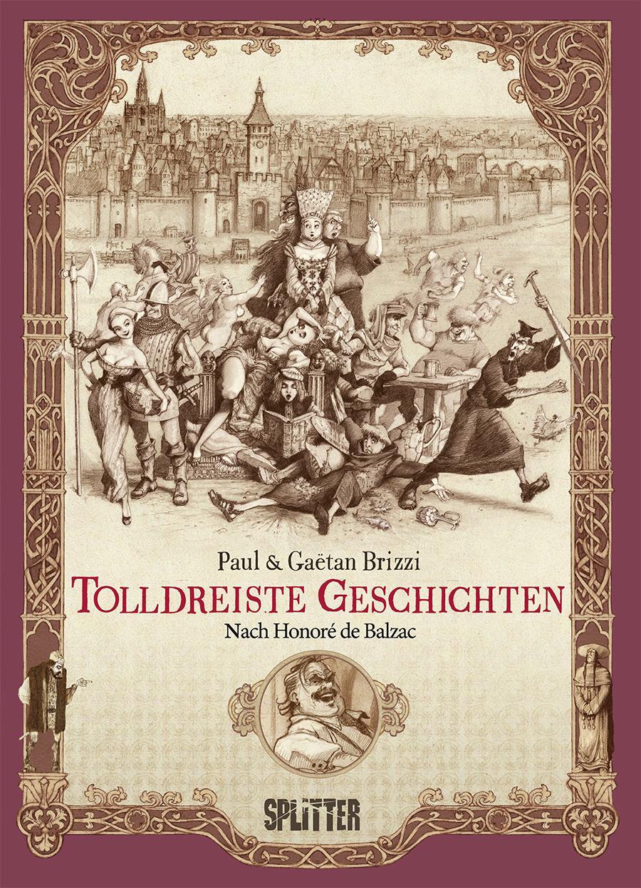 Cover: 9783962191245 | Tolldreiste Geschichten (Graphic Novel) | Honoré Balzac (u. a.) | Buch