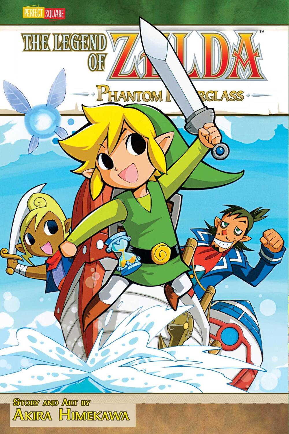 Cover: 9781421537245 | The Legend of Zelda, Vol. 10 | Phantom Hourglass | Akira Himekawa