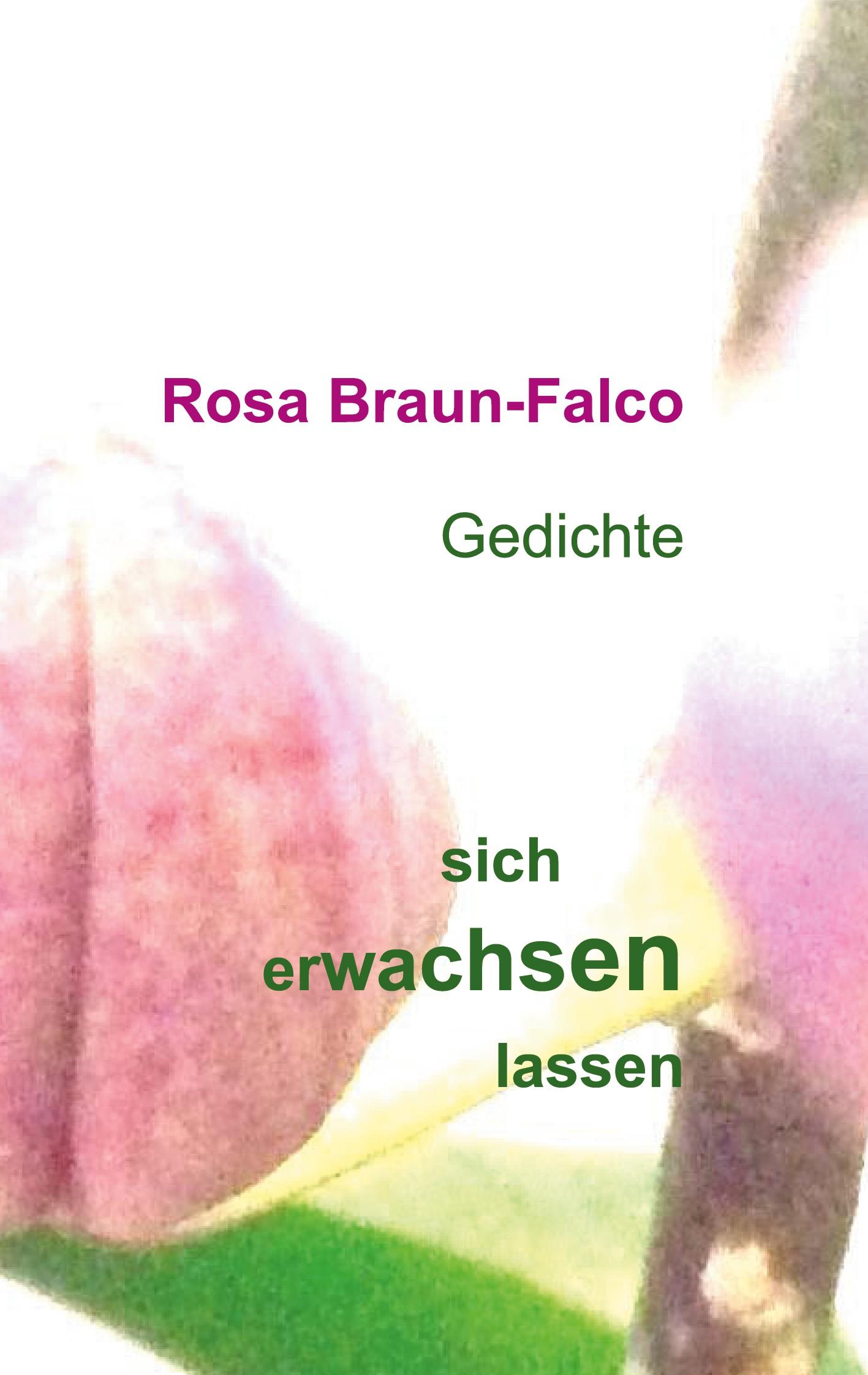 Cover: 9783754302231 | sich erwachsen lassen | Gedichte | Rosa Braun-Falco | Taschenbuch