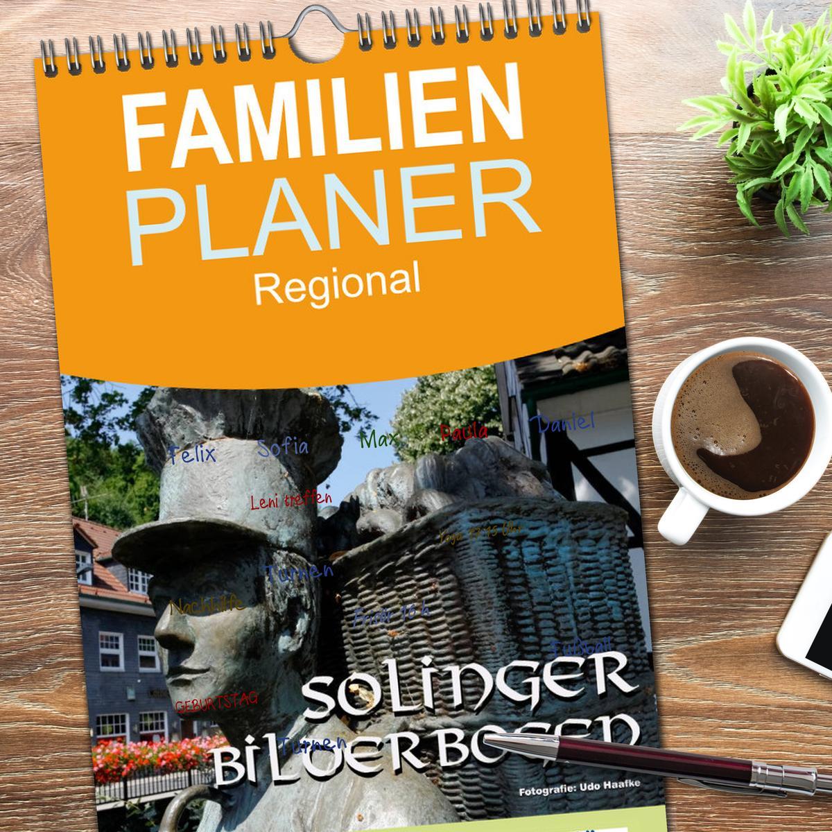 Bild: 9783457106402 | Familienplaner 2025 - Solinger Bilderbogen 2025 mit 5 Spalten...