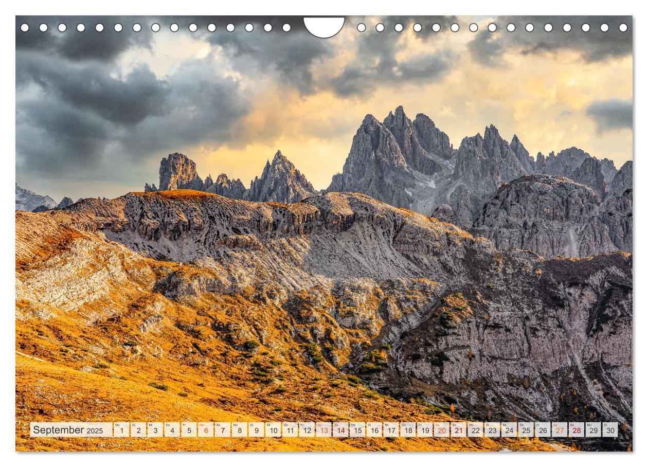 Bild: 9783383998072 | Bergwanderung Dolomiten rund um die Drei Zinnen (Wandkalender 2025...