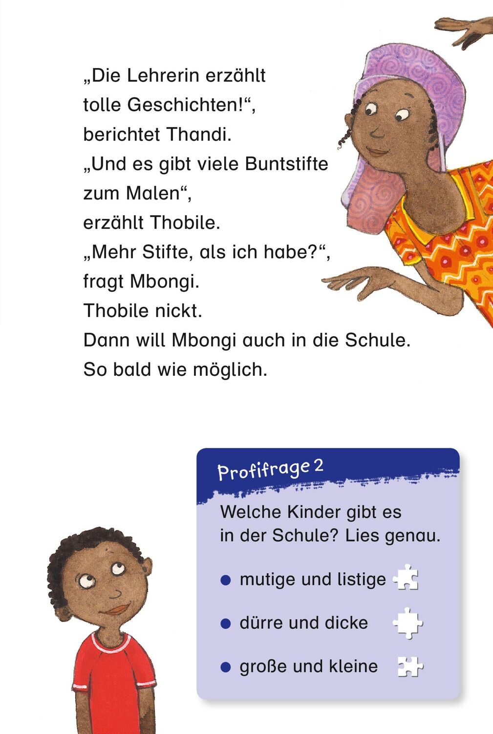 Bild: 9783737333498 | Leseprofi - Mbongis Weg zur Schule. Eine Geschichte aus Afrika, 2....