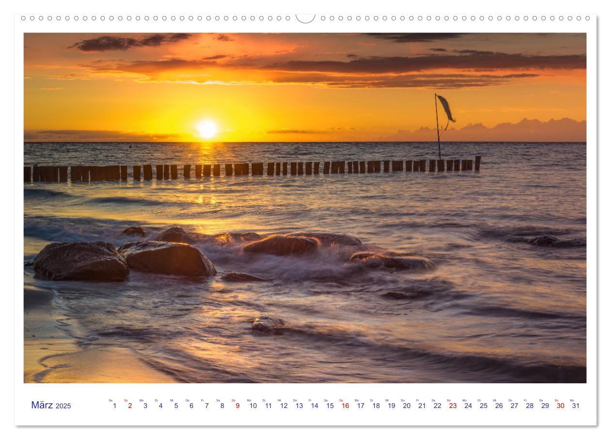 Bild: 9783383824296 | Farbzauber der Ostsee (Wandkalender 2025 DIN A2 quer), CALVENDO...