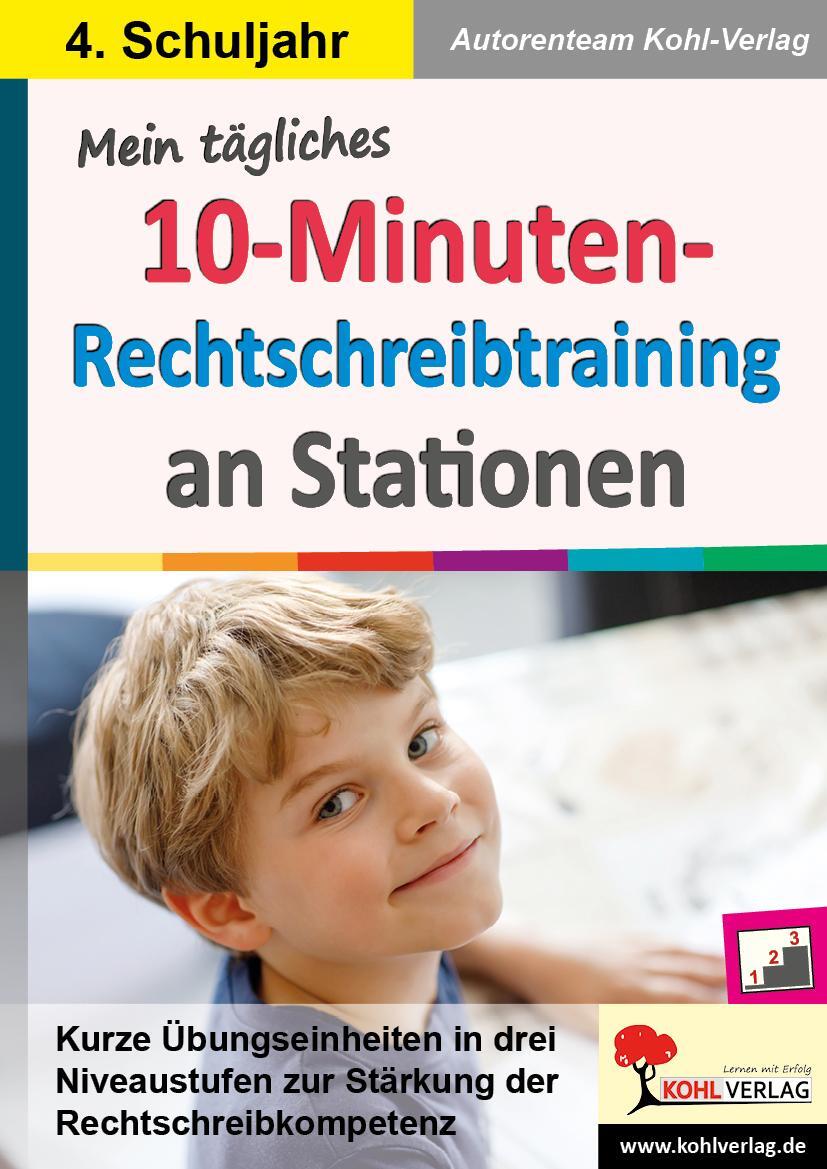 Cover: 9783985580392 | Mein tägliches 10-Minuten-Rechtschreibtraining an Stationen / Klasse 4