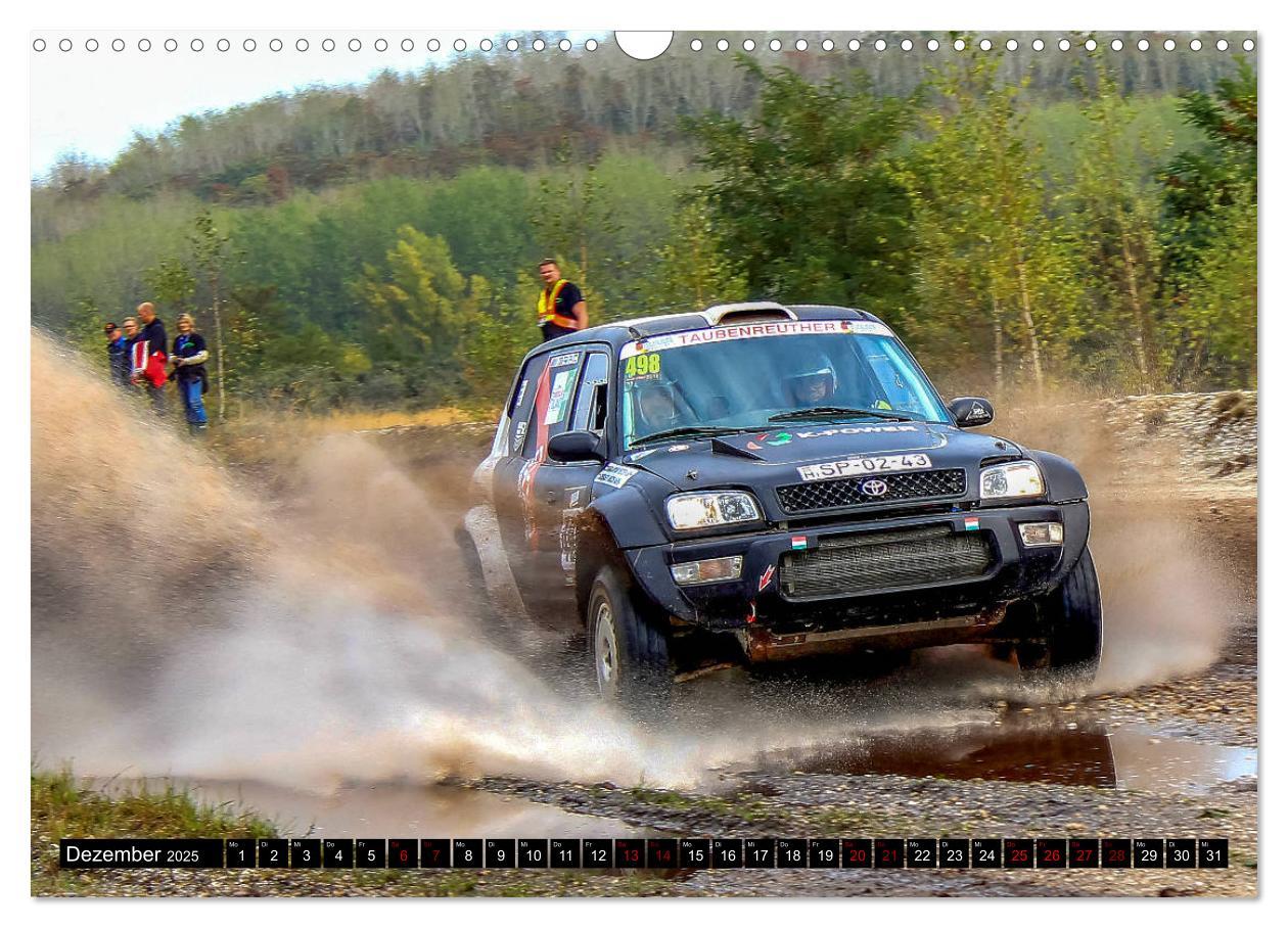 Bild: 9783435410354 | SCHNELL! AUTHENTISCH! MITTENDRIN! - RALLYE! (Wandkalender 2025 DIN...