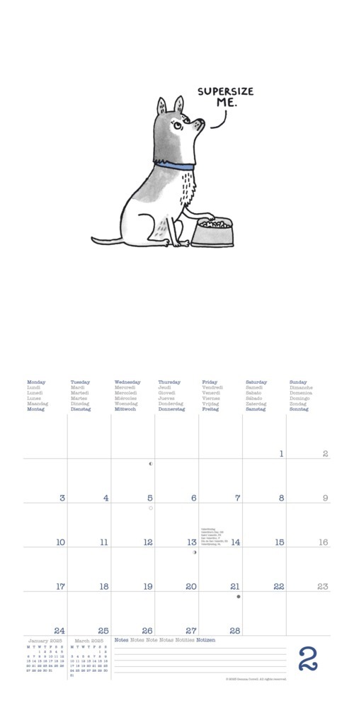 Bild: 4002725994028 | N NEUMANNVERLAGE - A Dog's Life 2025 Broschürenkalender, 30x30cm,...