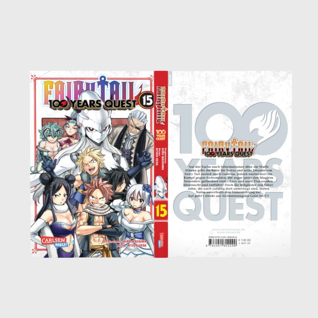 Bild: 9783551800299 | Fairy Tail - 100 Years Quest 15 | Hiro Mashima (u. a.) | Taschenbuch