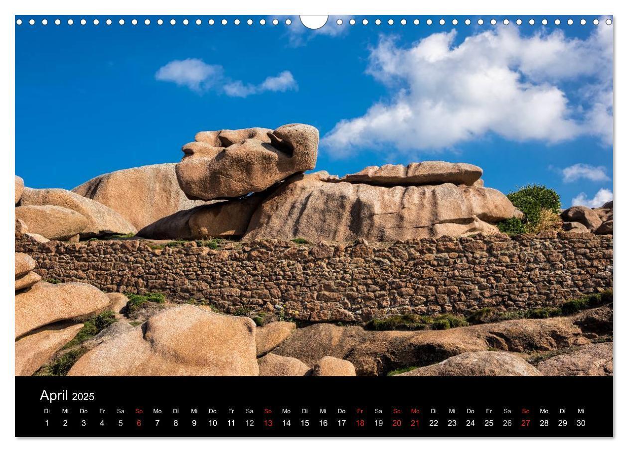 Bild: 9783435653751 | Unterwegs in der Bretagne (Wandkalender 2025 DIN A3 quer), CALVENDO...