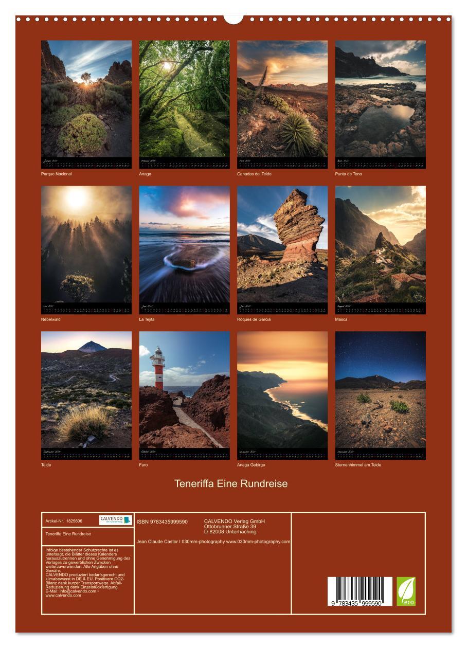 Bild: 9783435999590 | Teneriffa Eine Rundreise (hochwertiger Premium Wandkalender 2025...