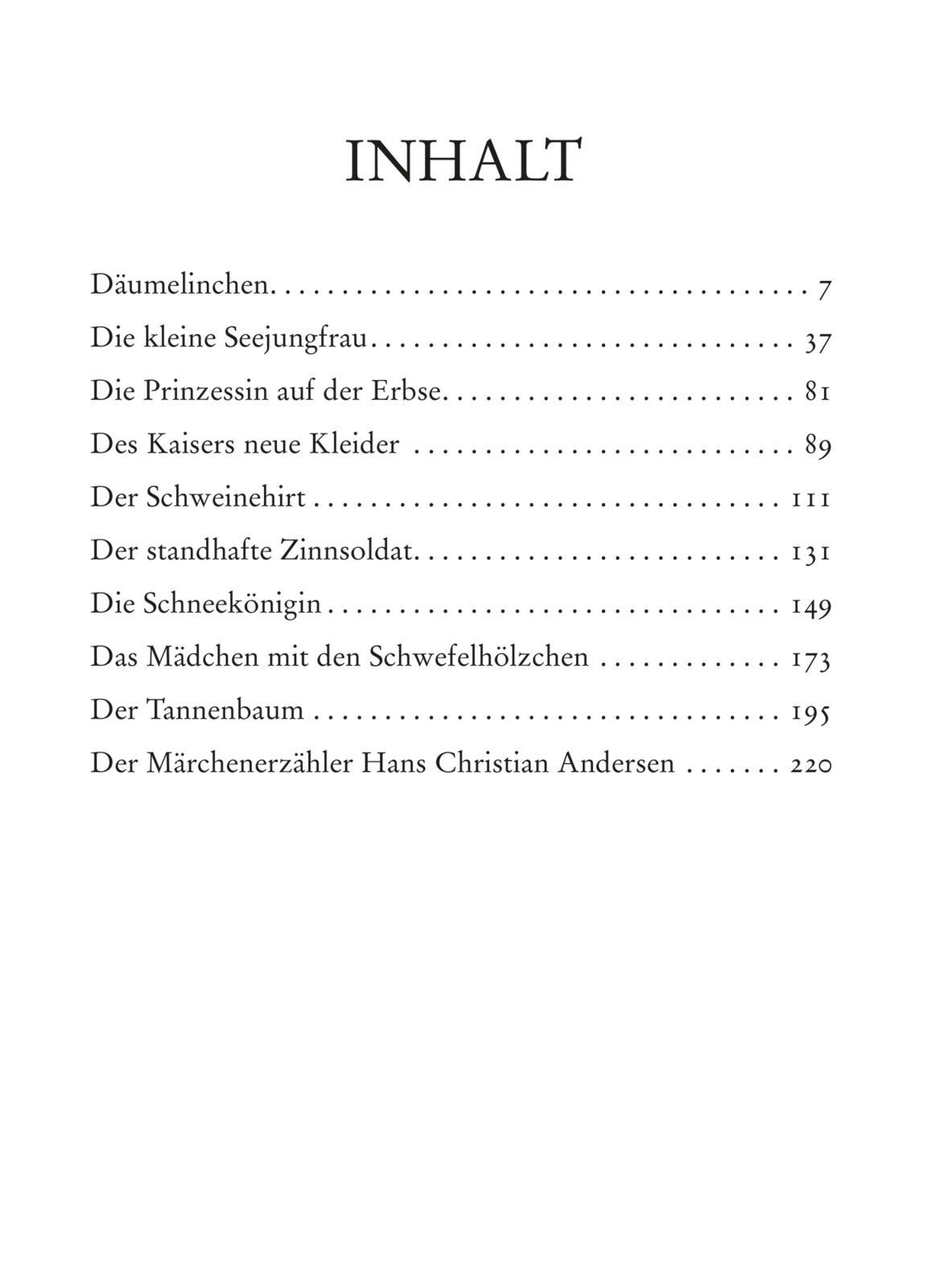 Bild: 9783480228768 | Die schönsten Märchen von Hans Christian Andersen | Andersen (u. a.)