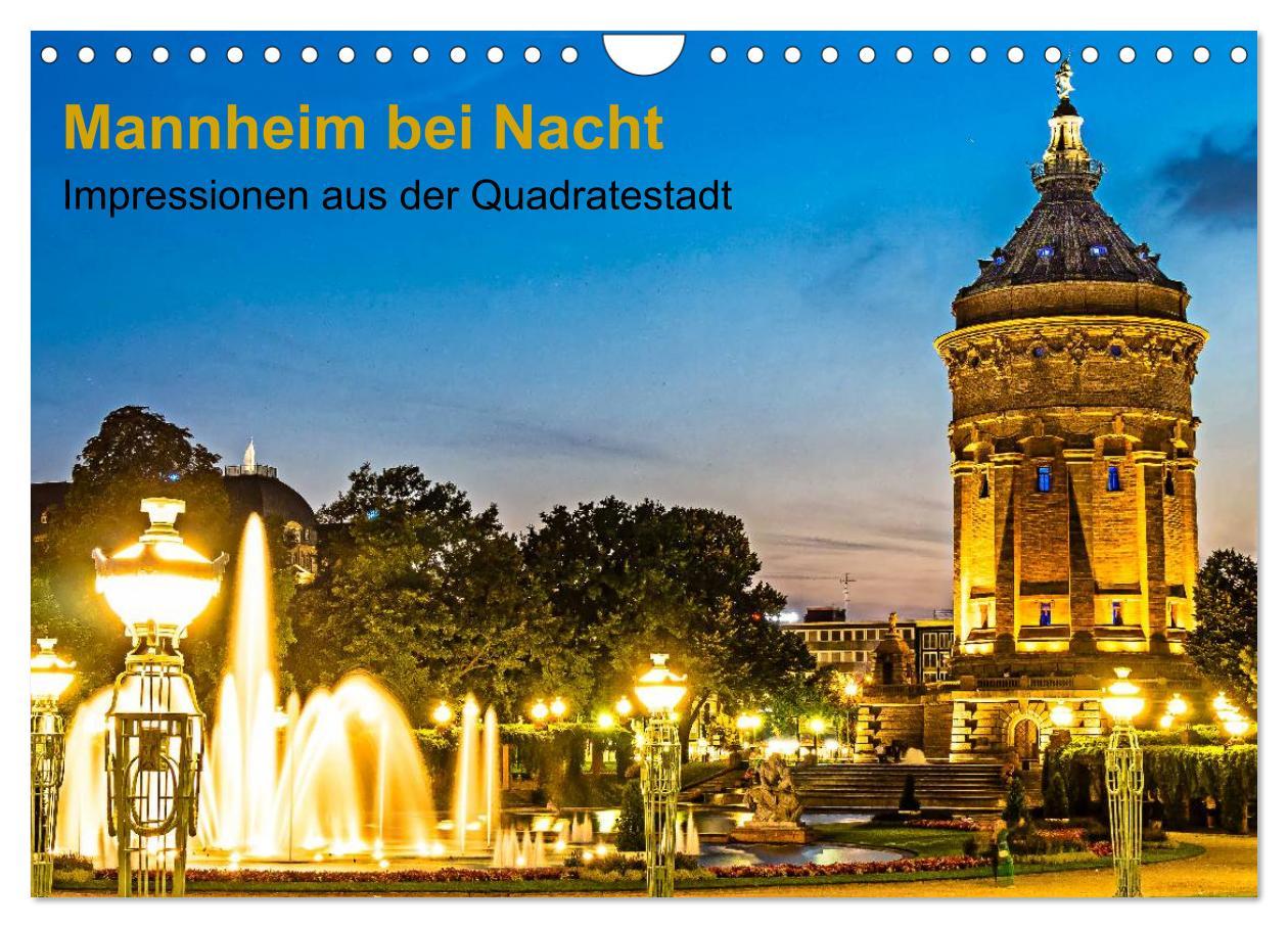 Cover: 9783435618965 | Mannheim bei Nacht - Impressionen aus der Quadratestadt...