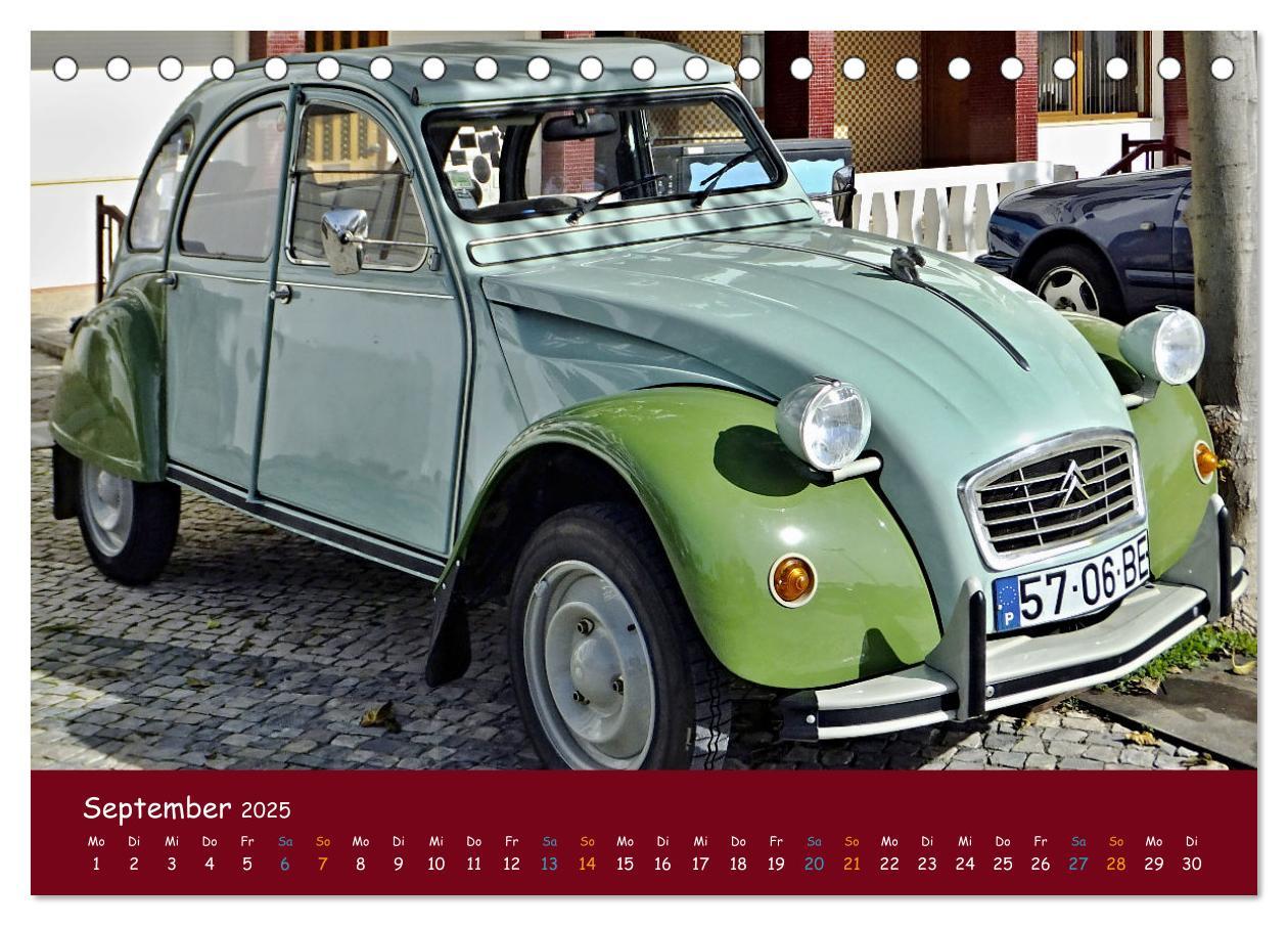 Bild: 9783383947582 | Citroen 2 CV Kult um die Ente (Tischkalender 2025 DIN A5 quer),...