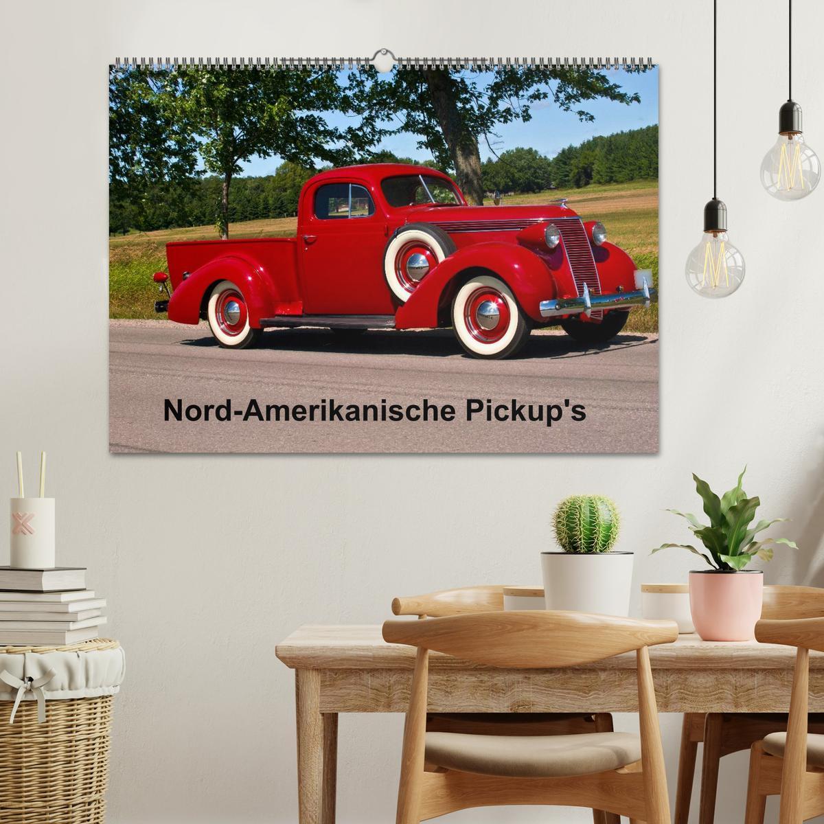 Bild: 9783435475704 | Nord-Amerikanische Pickup's (Wandkalender 2025 DIN A2 quer),...