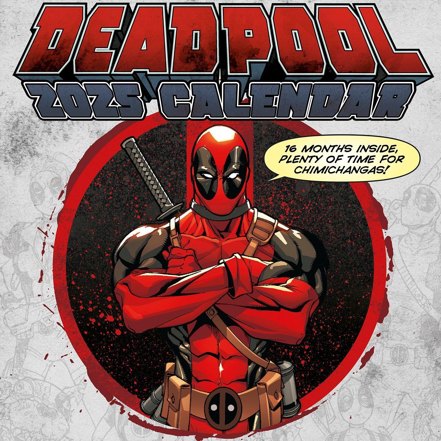 Cover: 9781804231654 | Deadpool 2025 30X30 Broschürenkalender | Kalender | 28 S. | Deutsch