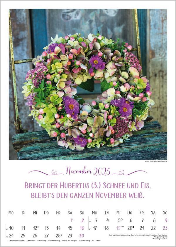 Bild: 9783731876335 | Landleben mit Bauernregeln 2025 | Verlag Korsch | Kalender | 13 S.