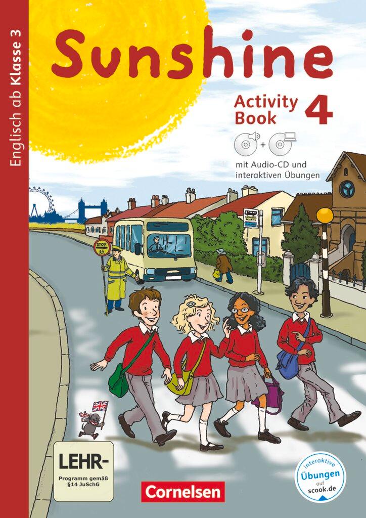 Cover: 9783060815395 | Sunshine - Allgemeine Ausgabe 4. Schuljahr - Activity Book mit...