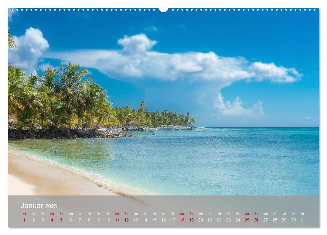 Bild: 9783435022137 | Karibik Traum Isla Saona (Wandkalender 2025 DIN A2 quer), CALVENDO...