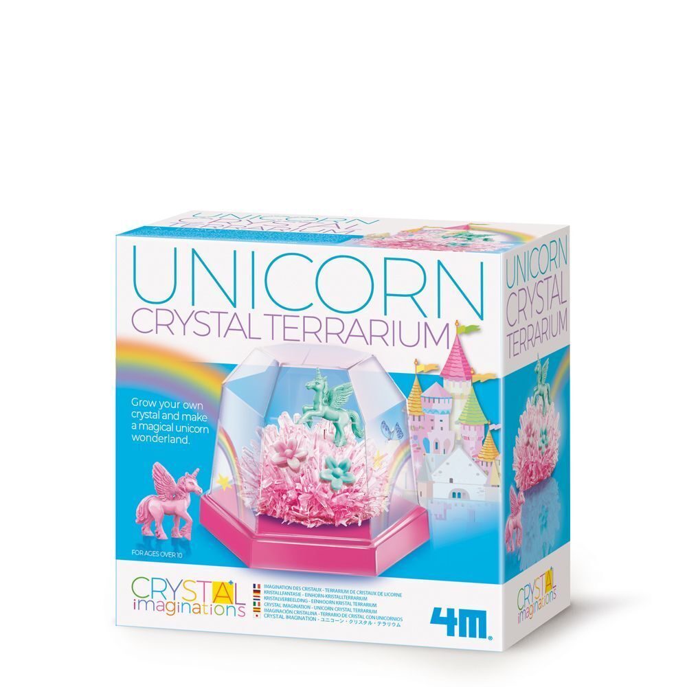 Cover: 4893156039231 | Crystal Terrarium - Kristalle Züchten Einhorn | Spiel | Karton