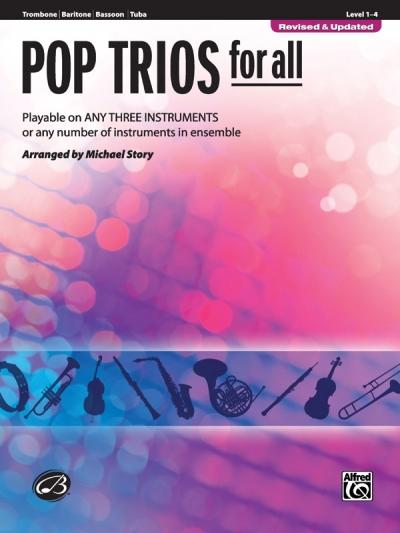 Cover: 9780739054413 | Pop Trios for All - Trombone / Baritone B.C. / Bassoon / Tuba | Story