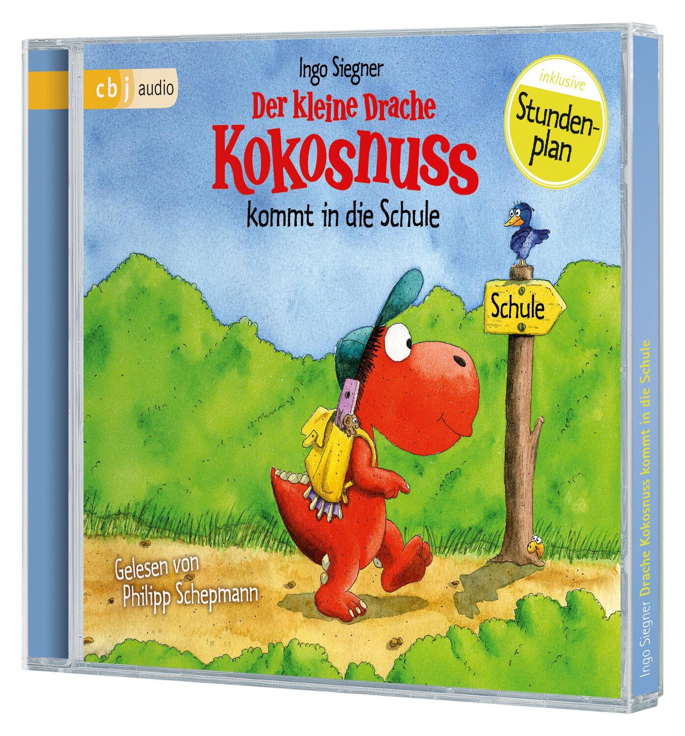 Bild: 9783837108934 | Der kleine Drache Kokosnuss 01 kommt in die Schule | Ingo Siegner | CD