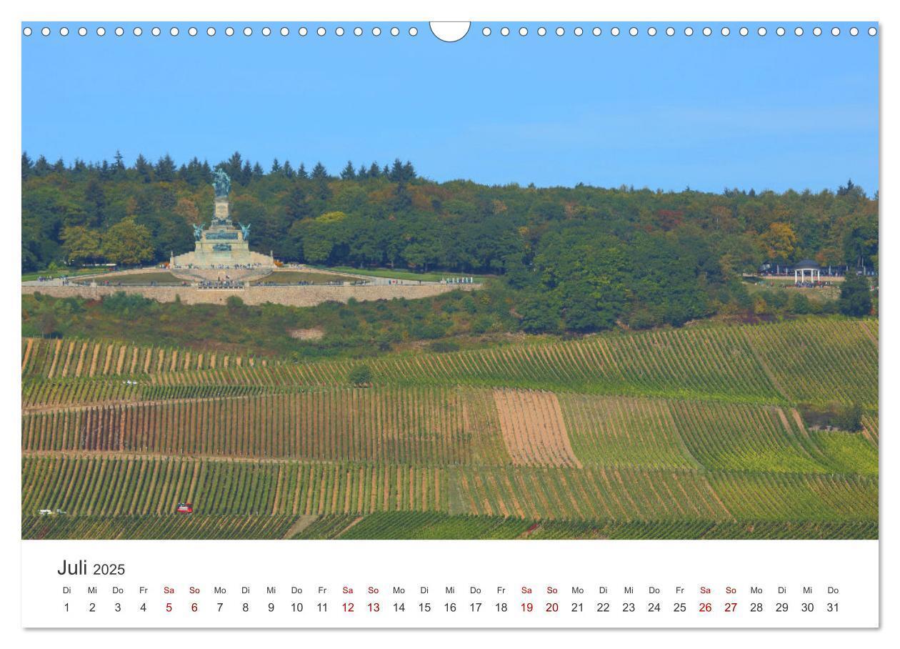 Bild: 9783435047192 | Rheingau - Land des Weines und der Bauwerks (Wandkalender 2025 DIN...