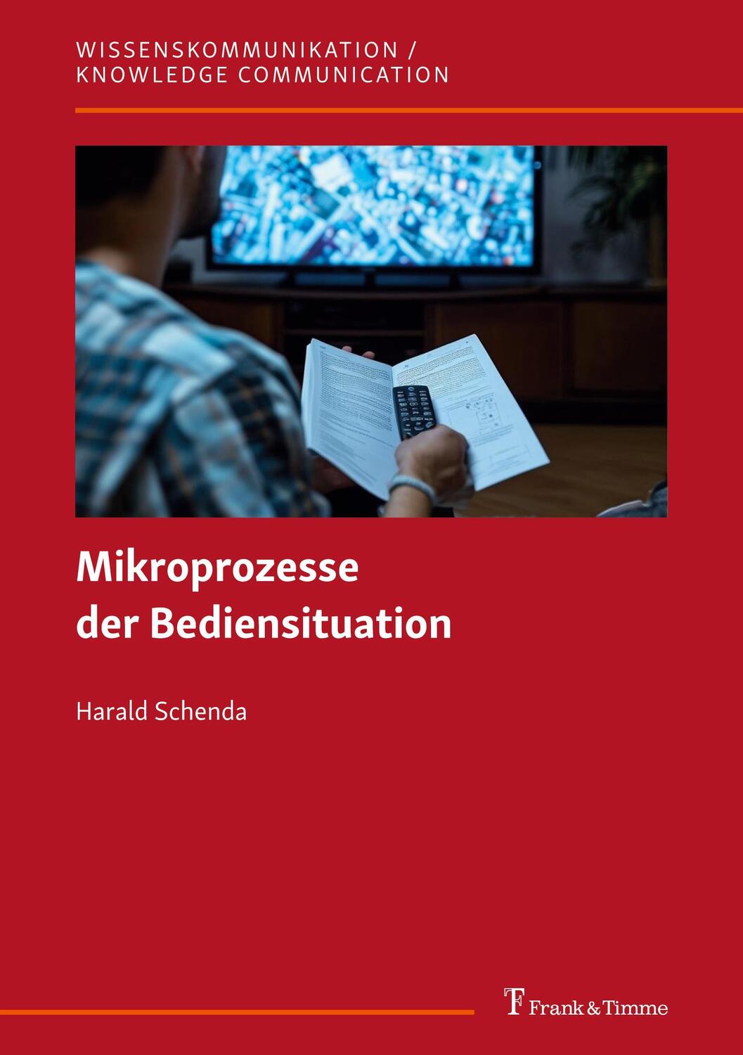 Cover: 9783732910694 | Mikroprozesse der Bediensituation | Harald Schenda | Taschenbuch