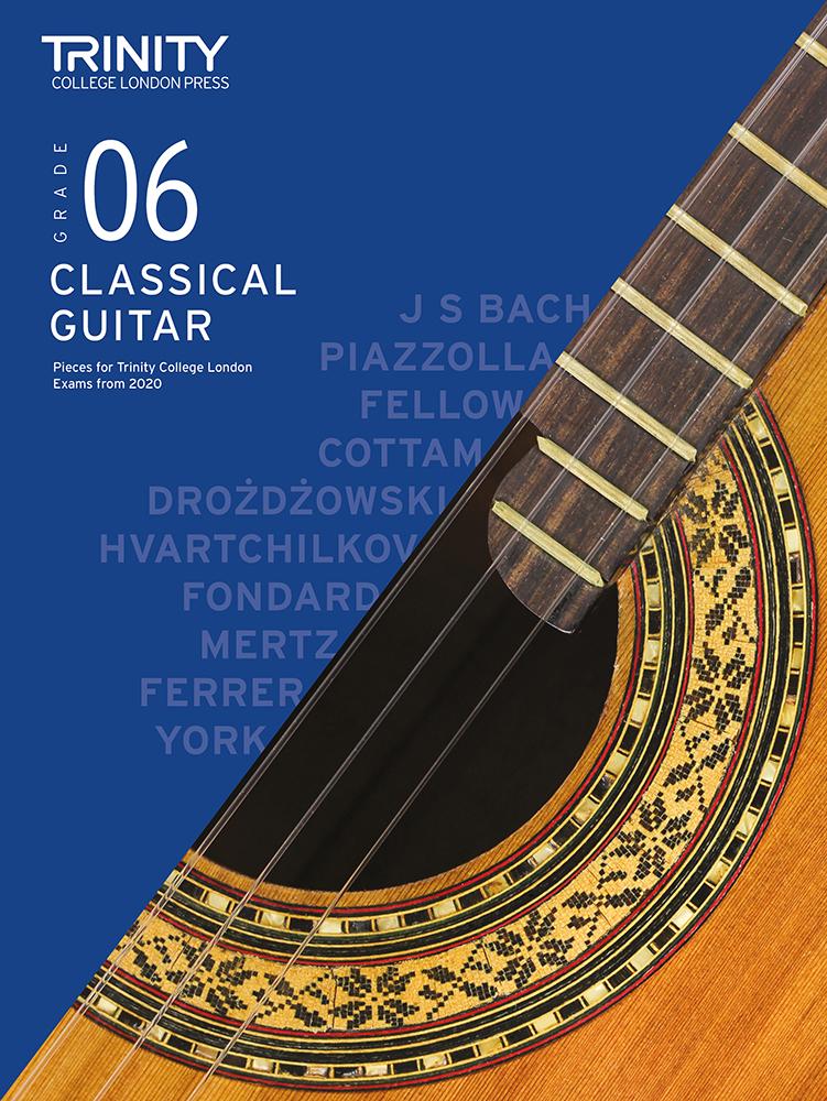 Cover: 9780857368362 | Trinity College London Classical Guitar Exam Pieces From 2020: Grade 6