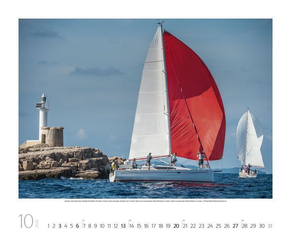 Bild: 9783731868583 | Sailing 2024 | Korsch Verlag | Kalender | Spiralbindung | Deutsch