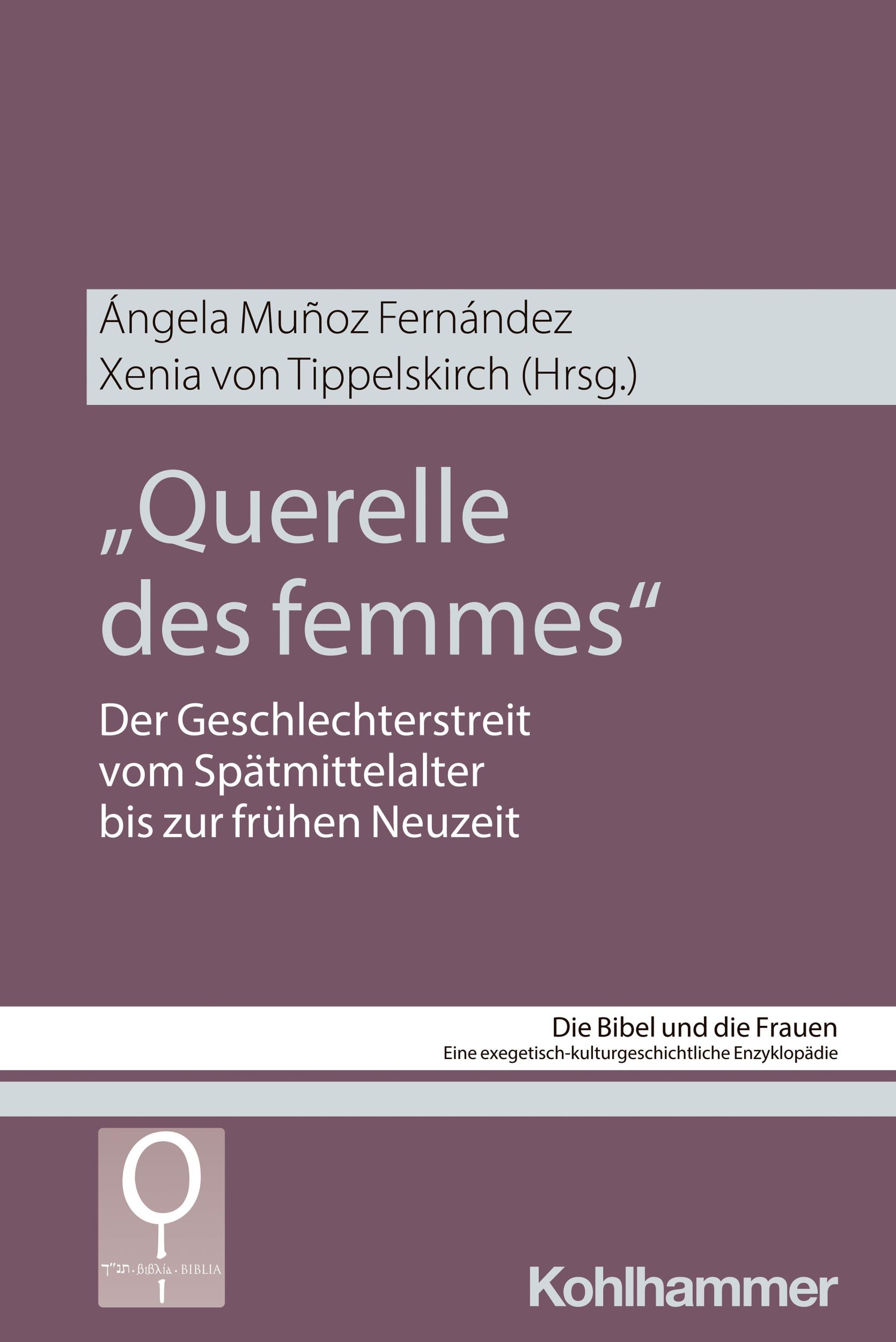 Cover: 9783170410640 | "Querelle des femmes" | Angela Munoz Ferndandez (u. a.) | Taschenbuch