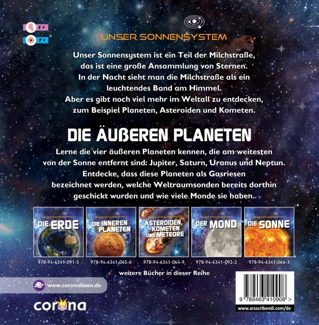 Bild: 9789463410908 | Die äußeren Planeten | Unser Sonnensystem | Mary-Jane Wilkins | Buch