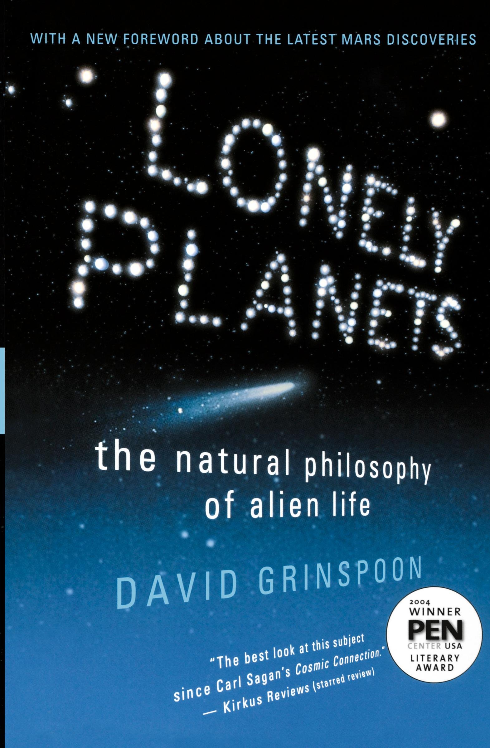 Cover: 9780060959968 | Lonely Planets | The Natural Philosophy of Alien Life | Grinspoon