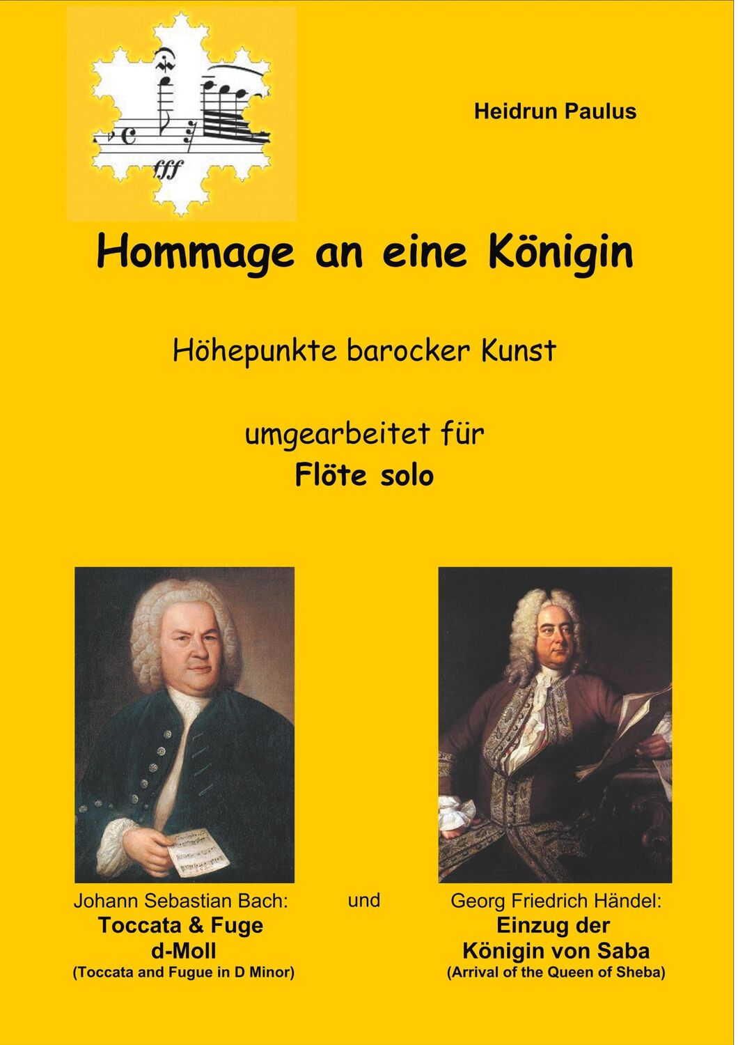 Cover: 9783749465859 | Hommage an eine Königin | für Flöte solo | Heidrun Paulus | Buch