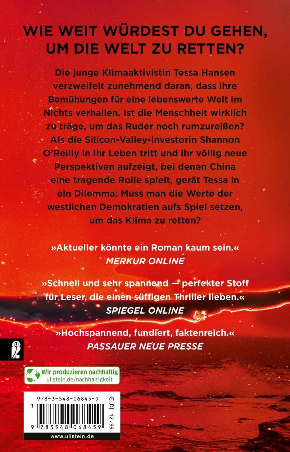 Rückseite: 9783548068459 | Die Welt kippt | Heiko von Tschischwitz | Taschenbuch | 480 S. | 2024