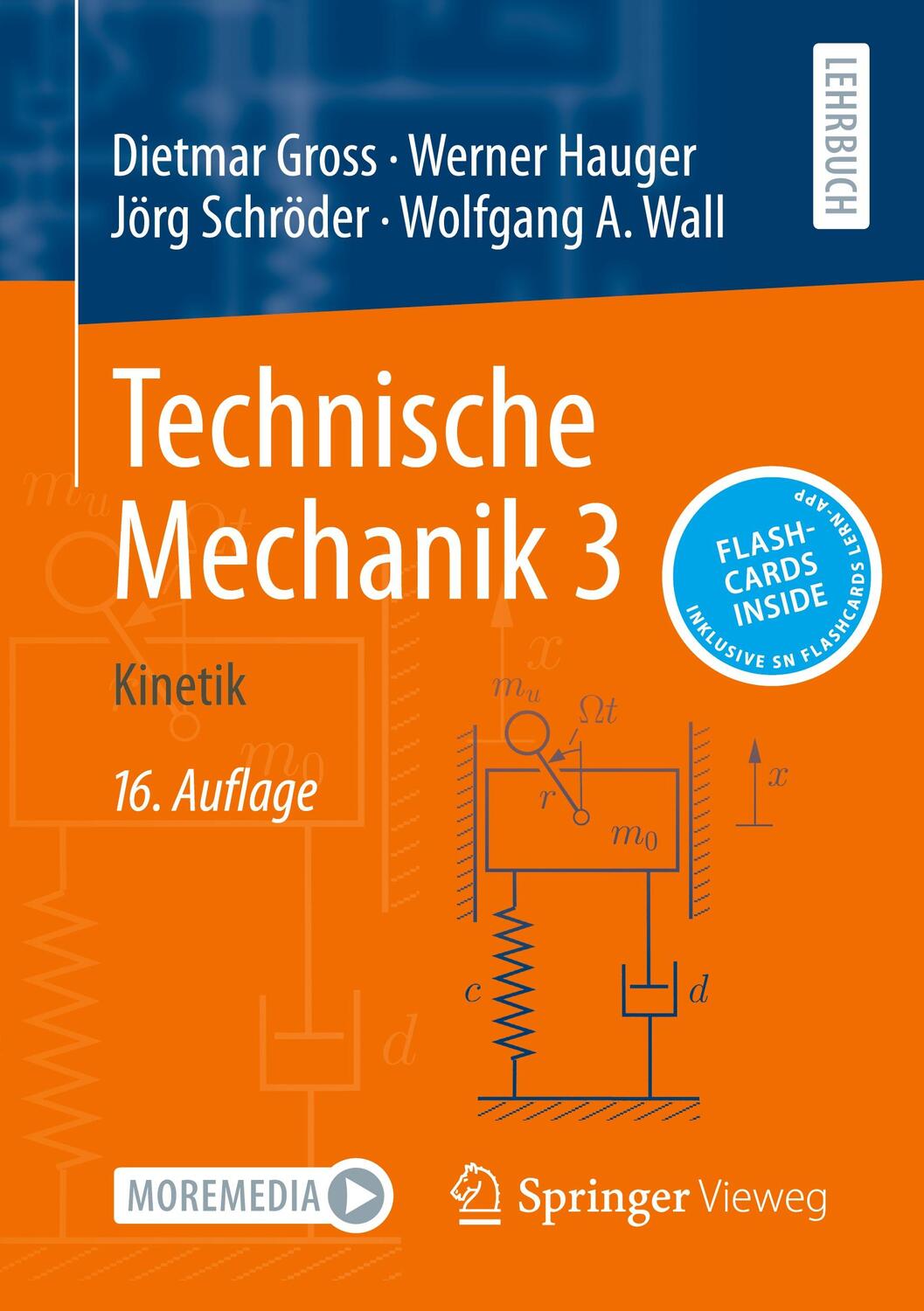 Cover: 9783662694404 | Technische Mechanik 3 | Kinetik | Dietmar Gross (u. a.) | Bundle