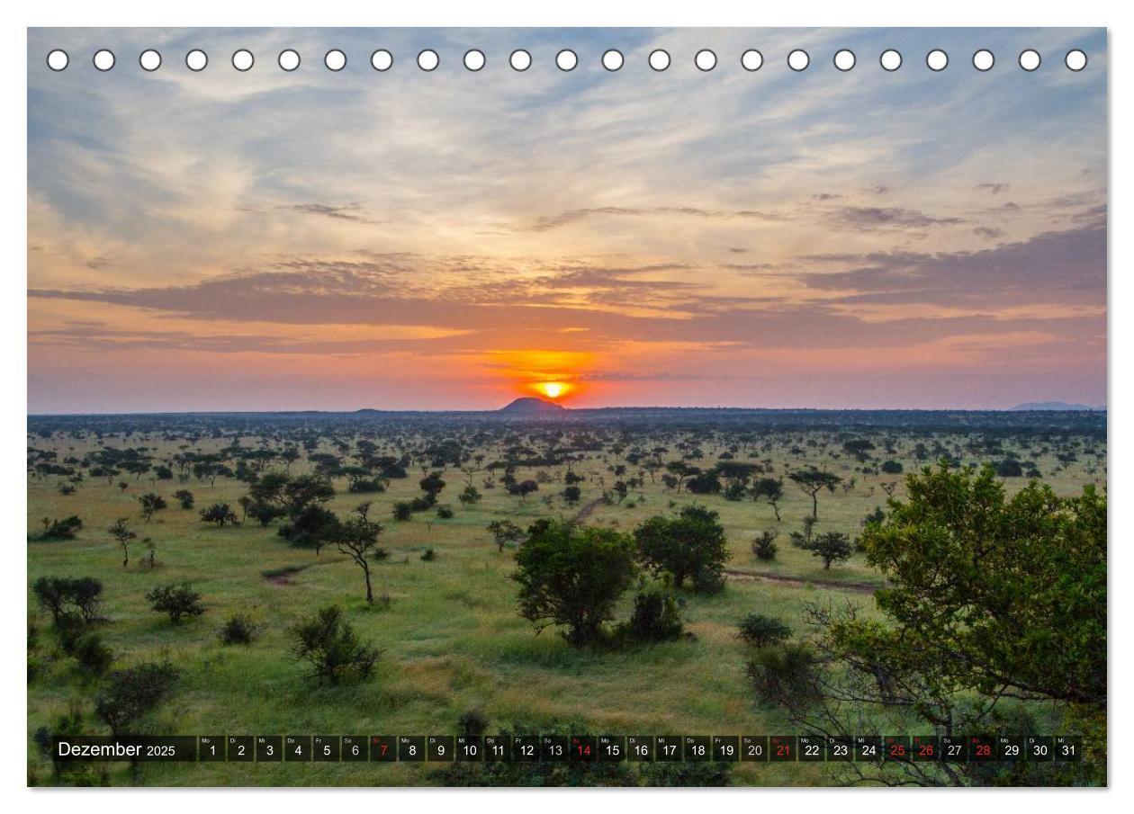 Bild: 9783435806713 | Abenteuer Tansania, Afrika (Tischkalender 2025 DIN A5 quer),...