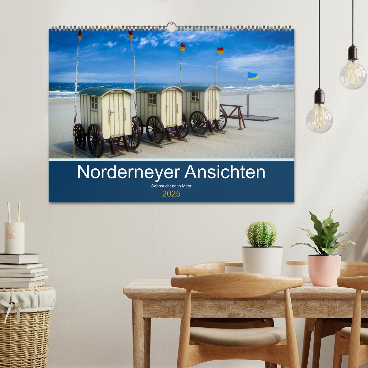 Bild: 9783435029709 | Norderneyer Ansichten (Wandkalender 2025 DIN A2 quer), CALVENDO...