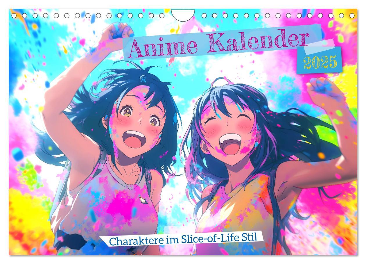 Cover: 9783457205884 | Anime Kalender ¿ Charaktere im Slice-of-Life Stil (Wandkalender...